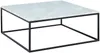 Vente-unique - Couchtisch Design - Marmor & Metall - Schwarz & Weiß - ARETHA von Pascal MORABITO Bild 3
