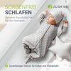 Juskys Aufblasbarer Rausfallschutz Louana 130 cm - Schnell aufblasbar mit Fußpumpe, ideal für Urlaub - Rausfallschutz Baby Kinderbett Bettkantenschutz Bild 2