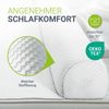 Juskys Aufblasbarer Rausfallschutz Louana 130 cm - Schnell aufblasbar mit Fußpumpe, ideal für Urlaub - Rausfallschutz Baby Kinderbett Bettkantenschutz Bild 4