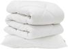 vidaXL Bettdecke mit Kissen 2 pcs Weiß Mikrofaser 3376657 Bild 2