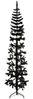 vidaXL Künstlicher Halb-Weihnachtsbaum Ständer Schlank Schwarz 180 cm 344576 Bild 2