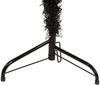 vidaXL Künstlicher Halb-Weihnachtsbaum Ständer Schlank Schwarz 180 cm 344576 Bild 5