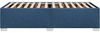 Einzelbettgestell Design für Erwachsene ohne Matratze Blau 90x190 cm Stoff d4072e Bild 5