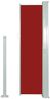 vidaXL Ausziehbare Seitenmarkise 120x300 cm Rot 45362 Bild 4