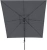 Doppler Pendelschirm "myZone 280 x 280 Side", anthrazit, 280 x 280 cm Bild 4