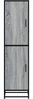 vidaXL Highboard Grau Sonoma 35,5x35x139 cm Holzwerkstoff und Metall 849057 Bild 4