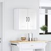 Küchen-Hängeschrank, Wandschrank Kalmar Hochglanz-Weiß Holzwerkstoff Bild 3