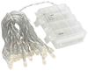 2x 30er LED Outdoor Lichterkette Set Batteriekette Weihnachten Beleuchtung Deko warmweiß Bild 4