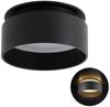 SSC-LUXon LED Aufbaustrahler Design LED Einbauleuchte Sudara schwarz rund indirektes Licht, Tageslichtweiß, Warmweiß, Neutralweiß Bild 2
