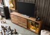 TV-Board Akazie 175x40x63 natur lackiert BARK #112 Bild 2