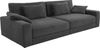 Jockenhöfer Gruppe Big-Sofa Milano XXL, B: 290 cm, mit Zierkissen, Relaxfläche 120x240 cm, Federkern Bild 2