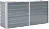 vidaXL Garten-Hochbeet Verzinkter Stahl 160x40x77 cm Grau 44848 Bild 2