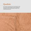 Kuscheldecke "Popcorn" Cashmere Soft-Touch Caramel 150x200 cm Bild 3