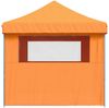 vidaXL Pop-Up Partyzelt, faltbar, Stahl / PE, orange, mit 4 Seitenteilen, 315 x 410 x 279 cm Bild 5