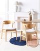 Esszimmerstuhl 2er Set LILLY Holz Hellgrau Bild 3