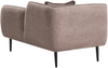 Linksseitige Chaiselongue CHEVANNES Stoff Hellbraun Bild 5