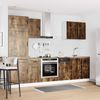 vidaXL 7-tlg. Küchenschrank-Set Kalmar Räuchereiche Holzwerkstoff 3314766 Bild 3
