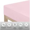 OTTO home Spannbettlaken Cremona, BASIC und PREMIUM Qualität, mit Elasthan, Baumwolle, Jersey (180 g/m), Gummizug: rundum, (1 Stück), Jersey Bettlaken ab Größe 90x200 cm, Strapazierfähig und langlebig Bild 4