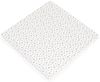 Moni Laufgittermatratze Comfort 88 x 88 x 5 cm, Babybettmatratze, Bezug waschbar weiß Bild 3