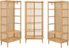 Garderobenset aus 1 x Standregal Trundholm + 2 x Kleiderständer Vemb [en. casa] Bild 2