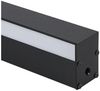 Nettlife LED Wandleuchte Schwarz Modern 60CM 21W Up Down innen Wandbeleuchtung, nicht dimmbar, LED fest integriert, Warmweiß, für Flur Treppenhaus Wohnzimmer Kinderzimmer Schlafzimmer Bild 3