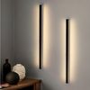 Nettlife LED Wandleuchte Schwarz Modern 60CM 21W Up Down innen Wandbeleuchtung, nicht dimmbar, LED fest integriert, Warmweiß, für Flur Treppenhaus Wohnzimmer Kinderzimmer Schlafzimmer Bild 5
