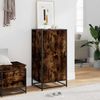 vidaXL Schuhregal Räuchereiche 48x38x97,5 cm Holzwerkstoff 849201 Bild 3