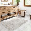 PURECOZY Teppich Kurzflo, Abstrakter Stil Teppich, rutschfest und pflegeleicht, rechteckig, Höhe: 6.1 mm, geeignet für verschiedene Innenräume Bild 3