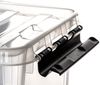 Orthex Stapelbox 6x stapelbare Box Smart Store Classic 31 transparent Deckel & Verschlu (6 St) Bild 2