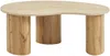 Vente-unique - ALOZYA Couchtisch Holz, Platte BeigeBeige - B 60 cm x H 45 cm x L 120 cm Bild 2