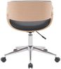 Calicosy Bürostuhl H72 cm – JUNON - Schwarz Bild 4