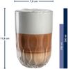 Leonardo GOCCE Latte Macchiato-Set mit Untersetzer 6-teilig Bild 3