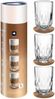 Leonardo GOCCE Latte Macchiato-Set mit Untersetzer 6-teilig Bild 2