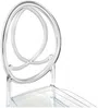 Vente-unique - AMALINE Stuhl Plastik Transparent - B 53 cm x H 91,5 cm x L 38,5 cm Bild 5