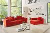 KAWOLA Sofa Seitenelement SEPHI groß Cord Vintage rot 62 x 27 x 107 cm Bild 4