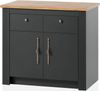 OTTO home Küchenzeile KS-Westminster, Pantryküche im Landhaus Stil, hochwertige Metallgriffe, (Set), Breite 294 cm, Kommoden, Wandpaneel, Hängeschrank, Herdumbau Bild 3