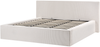 Bett mit Stauraum LILLEBONNE Cord Hellbeige 180 x 200 cm Bild 5
