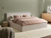 Bett mit Stauraum LILLEBONNE Cord Hellbeige 180 x 200 cm Bild 3