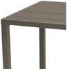 TPFGarden Gartentisch CORBY (Bistrotisch mit Gestell aus Stahl - silbergrau, Outdoor Tisch mit Tischplatte aus Kunstholz grau), Outdoor Esstisch - Terrassentisch - Maße (BxHxT): 60 x 73 x 60 cm Bild 1