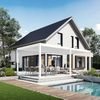 Weide E-Deluxe | elektrische Pergola mit LED | Voll Aluminium | 3,6 x 7,2 M | motorisiertes Lamellendach weiß Bild 4