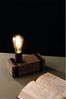 Luce Design Texas Tischleuchte braun E27 16x26x15cm Bild 4