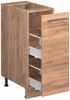 Apothekerschrank Fame-Line Goldkraft Eiche 30 cm , AP Anthrazit Vicco Bild 5