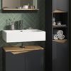 Badmöbel-Set Marelle Anthrazit 3 Teile, mit Hochschrank Vicco Bild 5