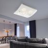 LED Deckenleuchte, Chrom, Glas, L 28 cm Bild 2