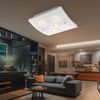 LED Deckenleuchte, Chrom, Glas, L 28 cm Bild 3