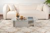 Couchtisch, 'Flavio', 30 x 65 x 105, Grau Bild 3