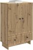 vidaXL Sideboard Artisan-Eiche 66 x 34,5 x 95 cm Holzwerkstoff 893984 Bild 2