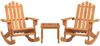 vidaXL 3-tlg. Garten-Lounge-Set Adirondack Massivholz Akazie 3152127 Bild 3