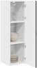 vidaXL Wandschrank PORTO Schwarz 30 x 31 x 100 cm Holzwerkstoff 885456 Bild 3
