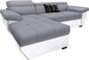 COTTA Ecksofa Speedway L-Form, mit Kopfteilverstellung, wahlweise mit Bettfunktion & Bettkasten Bild 4